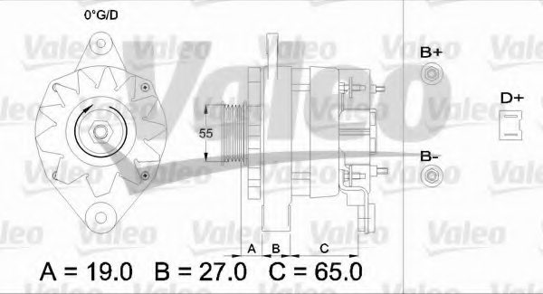 VALEO 433463 Alternator